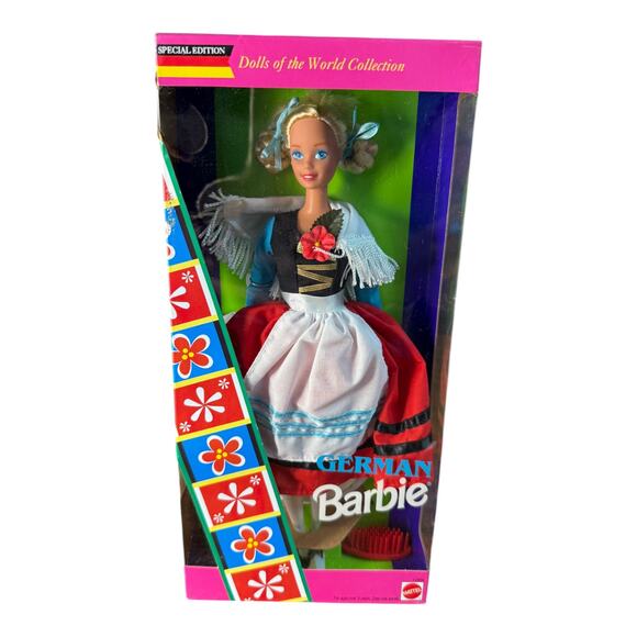 German Barbie Dolls of the World Collection Special Edition 1994 Mattel #12698 - Picture 2 of 7